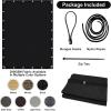 imageArtpuch 90 Sun Shade Cloth 10 x 10 FT Pergola Shade Cover Canopy with Grommets Sun Screen Fabric Tarp for Patio Outdoor Garden Backyard Black