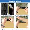 imageArtpuch Fence Privacy Screen 4x50 Sand Heavy Duty 170GSM Privacy Fence Cover with Grommets and Zips for Outdoor Chain Link Fence Backyard Patio Pool