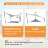 imageArtpuch Triangular Breathable UV Block Sun Shade Sail Outdoor Covering Cloth for Deck Backyard Pool 12X12X17 Sand Customized Available