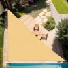 imageArtpuch 16x20x20 Straight Edge Sand Sun Shade Sail UV Block 185 GSM Commercial Heavy Duty Triangle Outdoor Covering for Backyard Pergola APT07 Customized Available