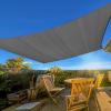 image:imageArtpuch Sun Shade Sails Canopy 185GSM Shade Sail UV Block for Patio Garden Outdoor Facility and Activities 12x16 Dark Grey