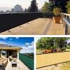 image:imageArtpuch 3X1 Custom Fence Privacy Screen Sand Commercial Premeable Shade Cover with Grommets Residential Heavy Duty Fencing for Chain Link Fence Patio Pool Balcony We Make Customized